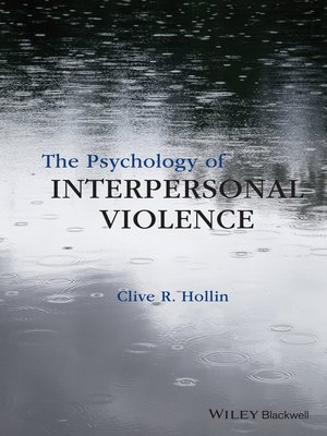 cover image of The Psychology of Interpersonal Violence